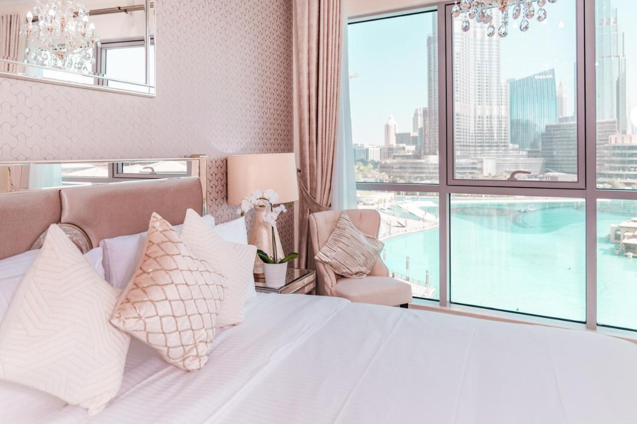 دبي Elite Royal Apartment - Full Burj Khalifa & Fountain View - Brilliant - 2 Bedrooms & 1 Open Bedroom Without Partition المظهر الخارجي الصورة